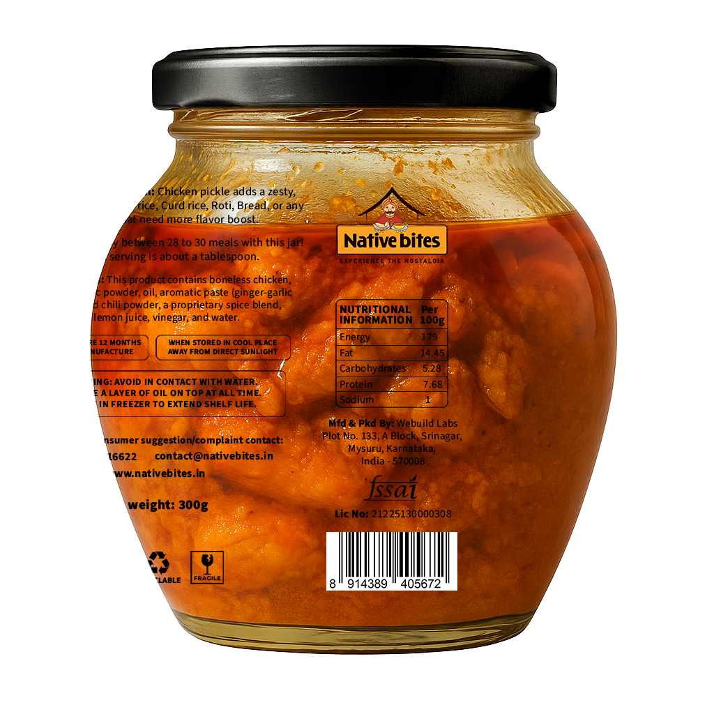 Boneless Chicken Pickle