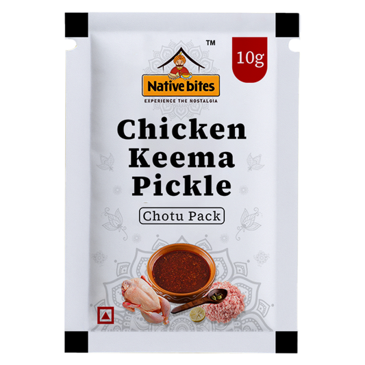 Chicken Keema Pickle (chotu Pack) - pack of 20pcs