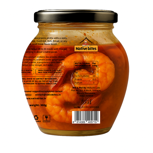Sea Prawns Pickle