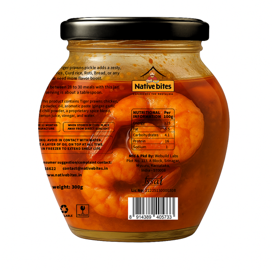 Tiger Prawns Pickle